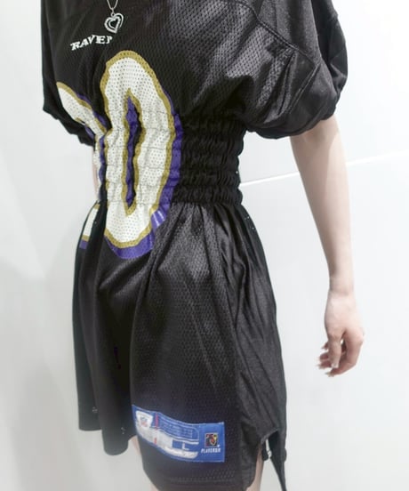 【RE;CIRCLE】 Shirring Football Shirt  /  250522-008