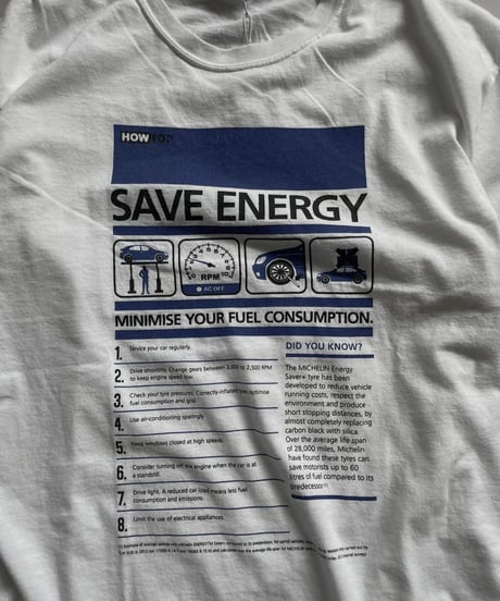 【USED】GILDAN SAVE ENERGY T-Shirt /240720-034
