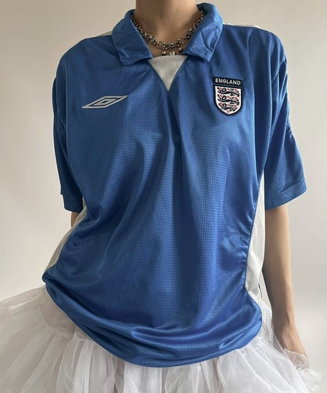 【USED】 UMBRO England Soccer Shirt/ 250607-030