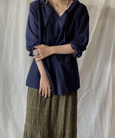 【RE;CIRCLE】RE Embroidery Ethnic Mexican Parker ②/210617-020