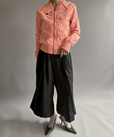 【USED】 DIESEL Nylon Ribbed Short Blouson /MS2510-008