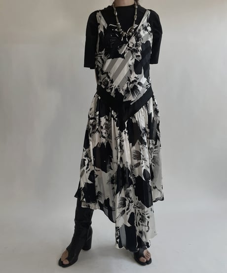 【USED】 Poly Sleeveless One-piece / 220514-004