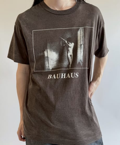 【USED】 Made in USA 80's Screen Stars Best BAUHAUS T-Shirt /250621-050