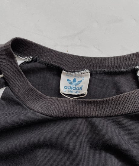 【USED】 80's adidas Short Sleeves Sports T-shirt / 220507-029