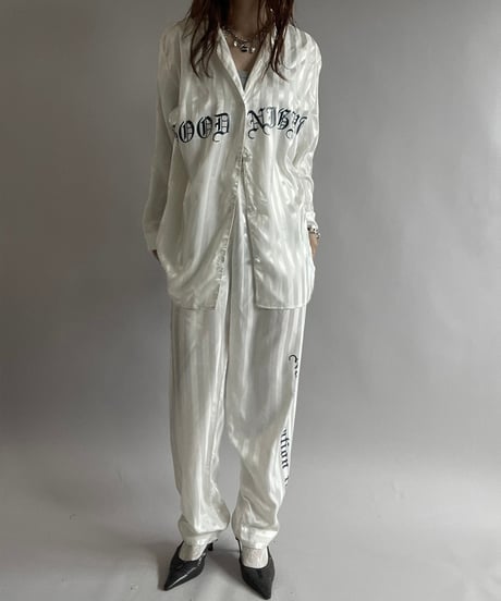 【RE;CIRCLE】 RE Pajama Set Up /  241021-009