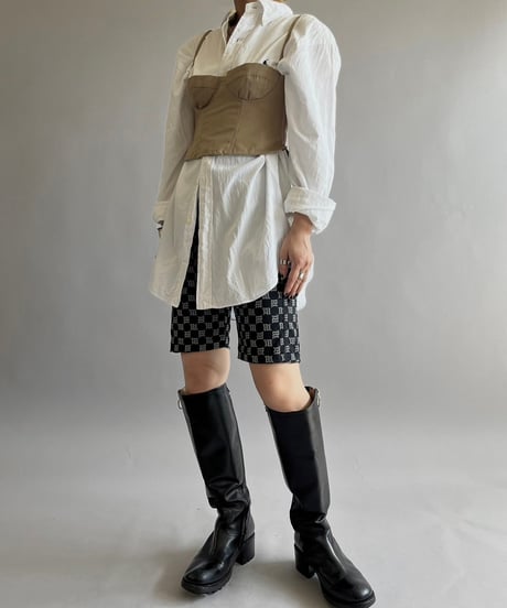 【RE;CIRCLE】 Re Corset Trench /  240926-002