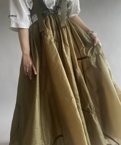 【RE;CIRCLE】 RE Army Parachute 2Way One-Piece / 240822-002