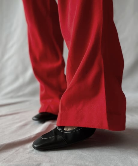 【USED】 Jersey Flare Pants/211028-023