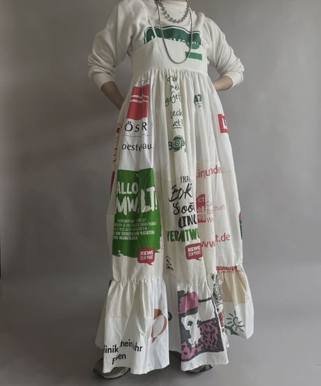 【RE;CIRCLE】RE Eco-Friendly Bag Camisole Long One-piece / 230427-011