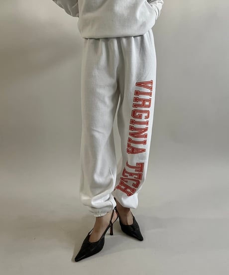 【USED】 90's Tultex VIRGINIA TECH Sweat Pants /250215-022