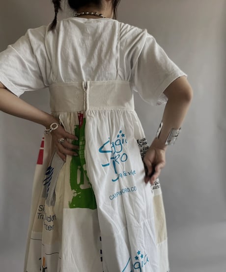 【RE;CIRCLE】RE Eco-Friendly Bag Camisole Long One-piece / 230525-019