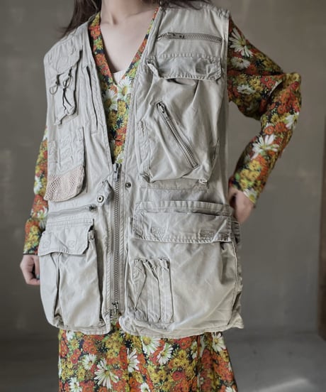 【USED】  Fishing Vest①/220220-003
