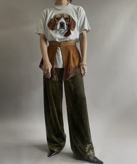 【USED 】Lame Pants/ 240429-124