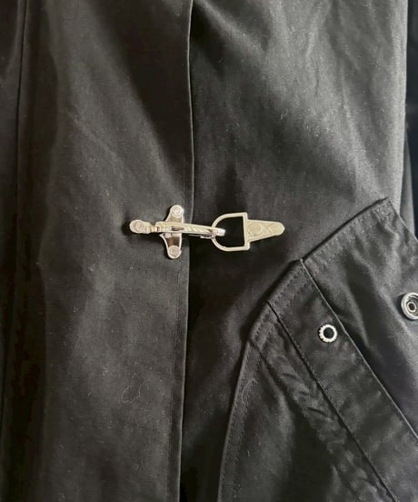 【RE;CIRCLE】RE U.S Military Rebuild Hooded Fireman Jacket Black / 260226-018