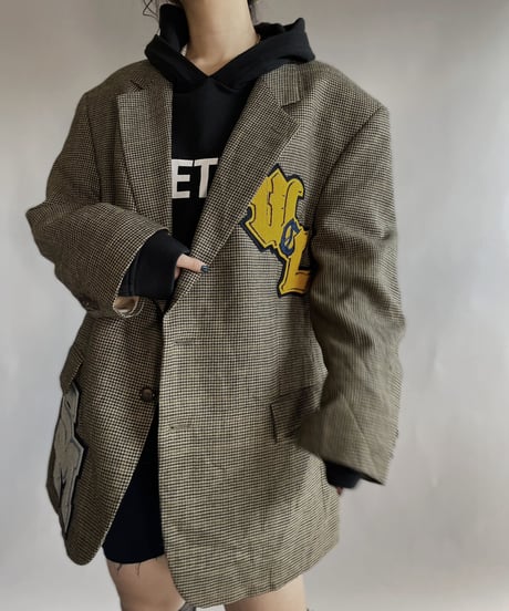 【RE;CIRCLE】 RE Wappen Wool Tailored Jacket / 221103-023