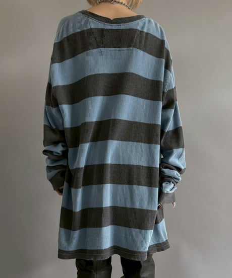 【USED】 Border Thermal L/S T-Shirt /251025-007