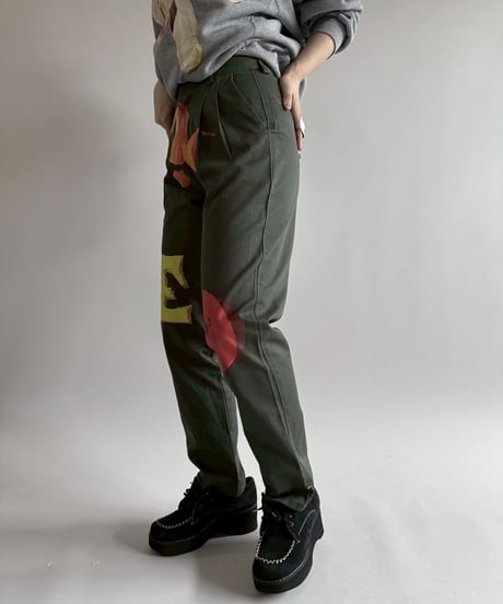 【USED】 END IS NEAR 2Tuck Pants  / 250329-009