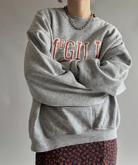 【USED】 McGILL UNIVERSITY Sweatshirt / 250920-014