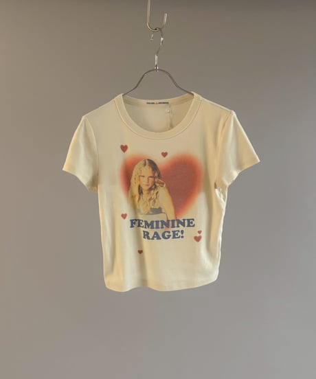 【USED】 FEMININE RAGE! T-Shirt / 260704-003