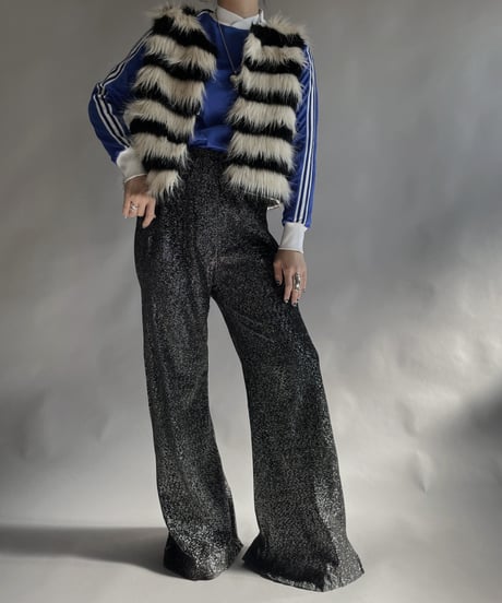 【USED】 MUSTARD SEED Fake Fur Vest / 240101-023