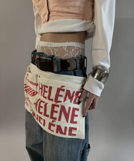 【RE;CIRCLE】 Re Eco Bag Apron /  260413-009