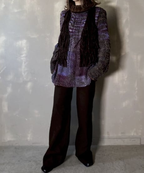 【USED】 Fake Suede Vest  / 201121-007
