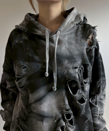 【USED】 Damage Hoodie / 251227-012