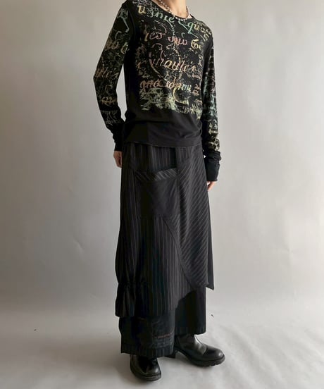 【USED】 Cop.Copine Pattern L/S Top  /251014-010