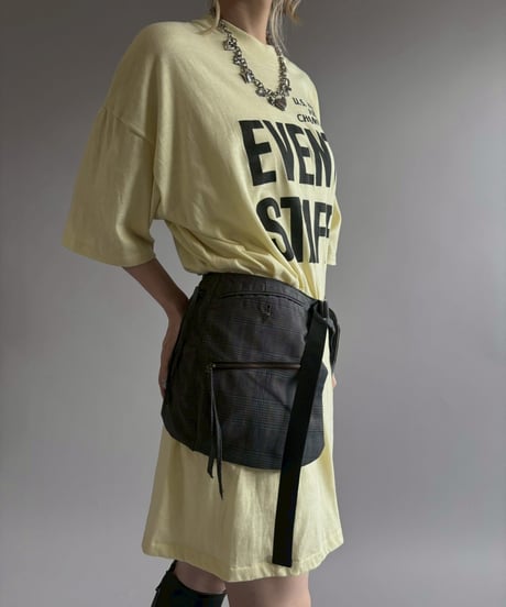 【RE;CIRCLE】 RE Suit Waist Belt Bag / 260615-007