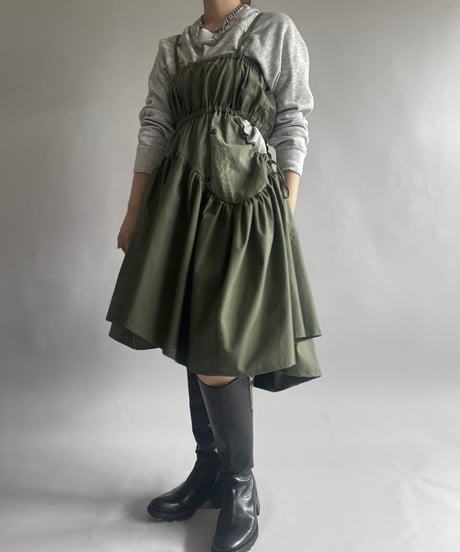 【RE;CIRCLE】 RE ARMY Gather Middle One-piece / 260326-001