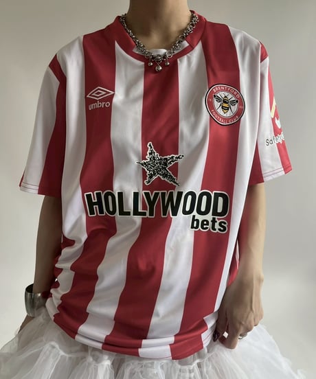 【USED】 UMBRO 21~22's Brentford GHODOS Soccer Shirt/ 250607-034