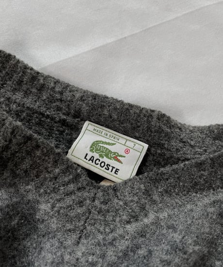 【USED】 LACOSTE Acrylic Knit ⑧ / 220111-019