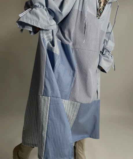【RE;CIRCLE】 RE Stripe One-piece /220407-014