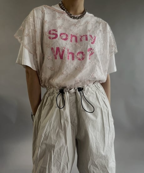 【USED 】Flower Patterned Sheer Top /240505-023
