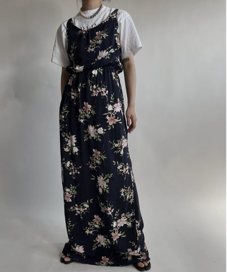 【USED】 Flower Printed One-piece / 220423-027