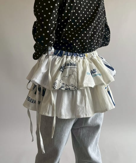 【RE;CIRCLE】 Re Eco Bag Maki Skirt /  250417-005