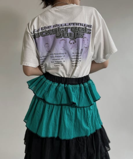 【USED】 Backstreet boys Short Sleeves T-shirt / 220813-036