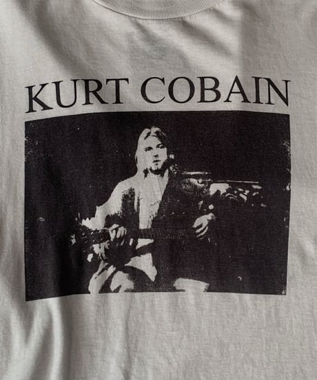 【USED】 S/S T-shirt KURT COBAIN①/210703-010