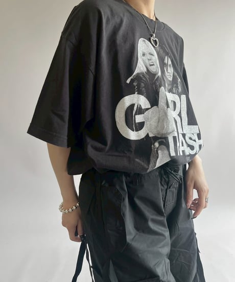【USED】 Made in USA GIRL TRASH T-Shirt /250503-015