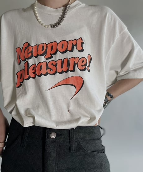【USED】 Newport Pleasure Logo T-shirt / 220723-022