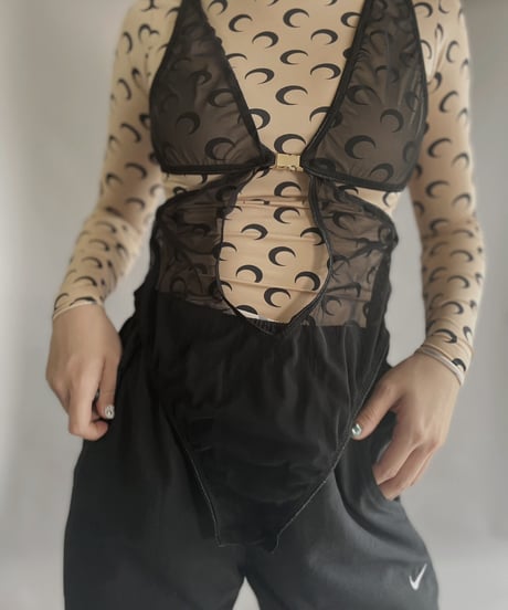 【USED】 See-through Poly Top / 230218-010