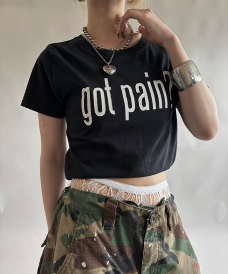 【USED】 RESIZED got pain? T-Shirt / 250830-017