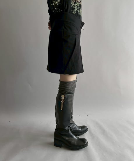 【USED】 SILVIAN HEACH Design Mini Skirt /251014-009