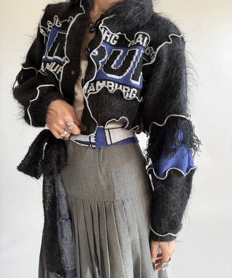 【RE;CIRCLE】 RE Mellow Knit Cardigan + Muffler  /  250123-003