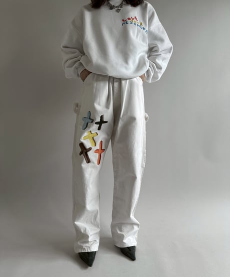 【USED】 END IS NEAR 90's Jerzees L/S Sweat Top /250329-001