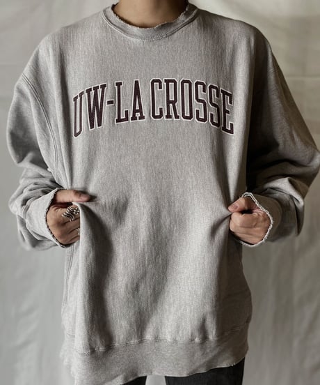 【USED】  Champion Reverse Weave Sweat UW-LACROSSE/210902-040