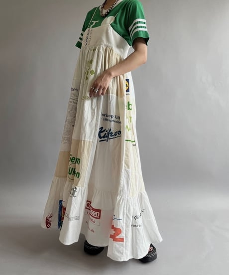 【RE;CIRCLE】RE Eco-Friendly Bag Camisole Long One-piece / 240905-014