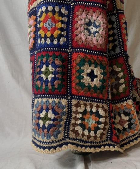 【USED】　Granny Knit Long Skirt①/210404-009