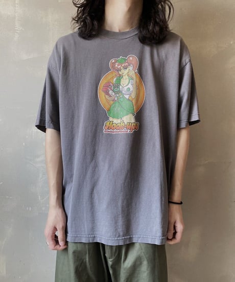 【USED】 Made in USA HOOK-UPS T-Shirt / 230731-016