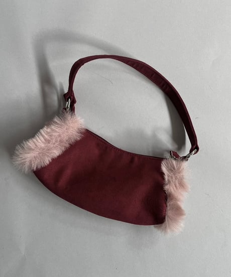 【USED】 Whatever Fur Hand Bag/ 241007-029